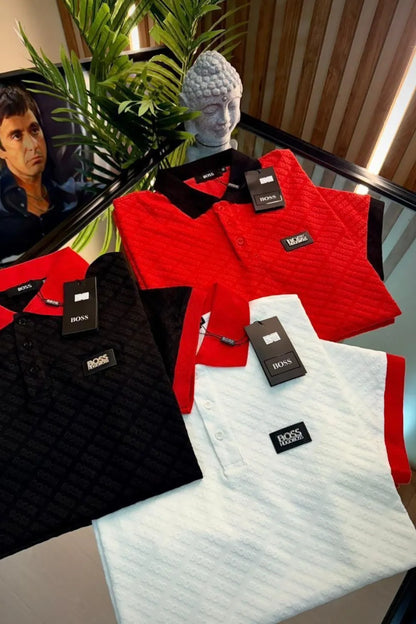 Polo BOSS Textura