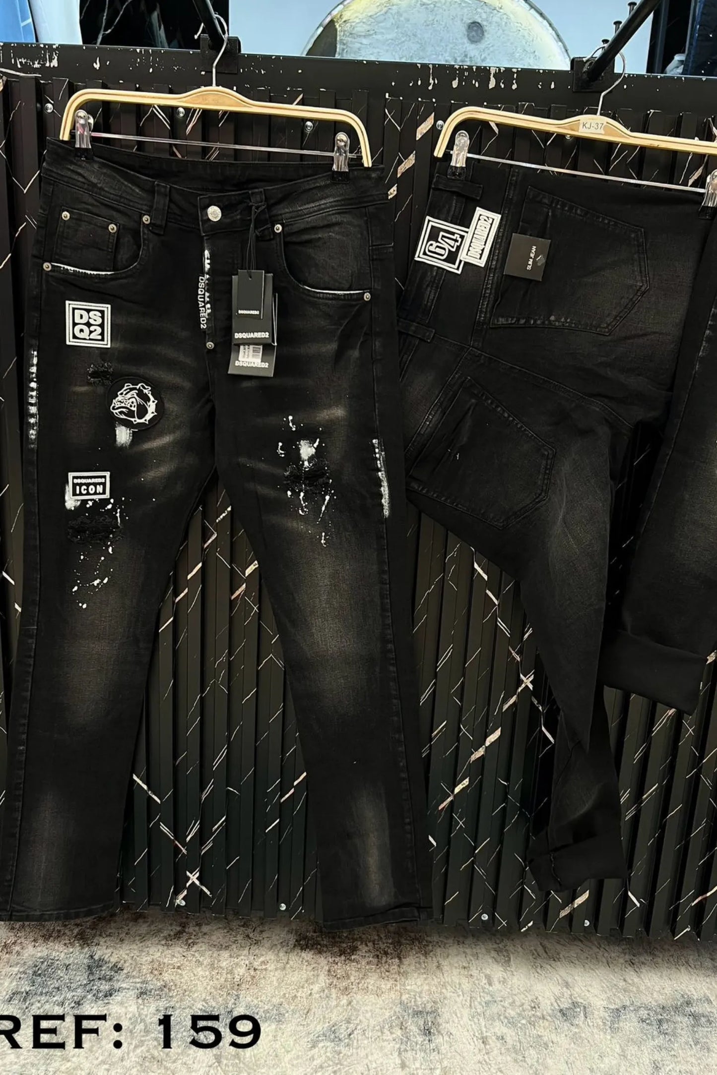 Jean Dsquared2 Negro 159 Importado