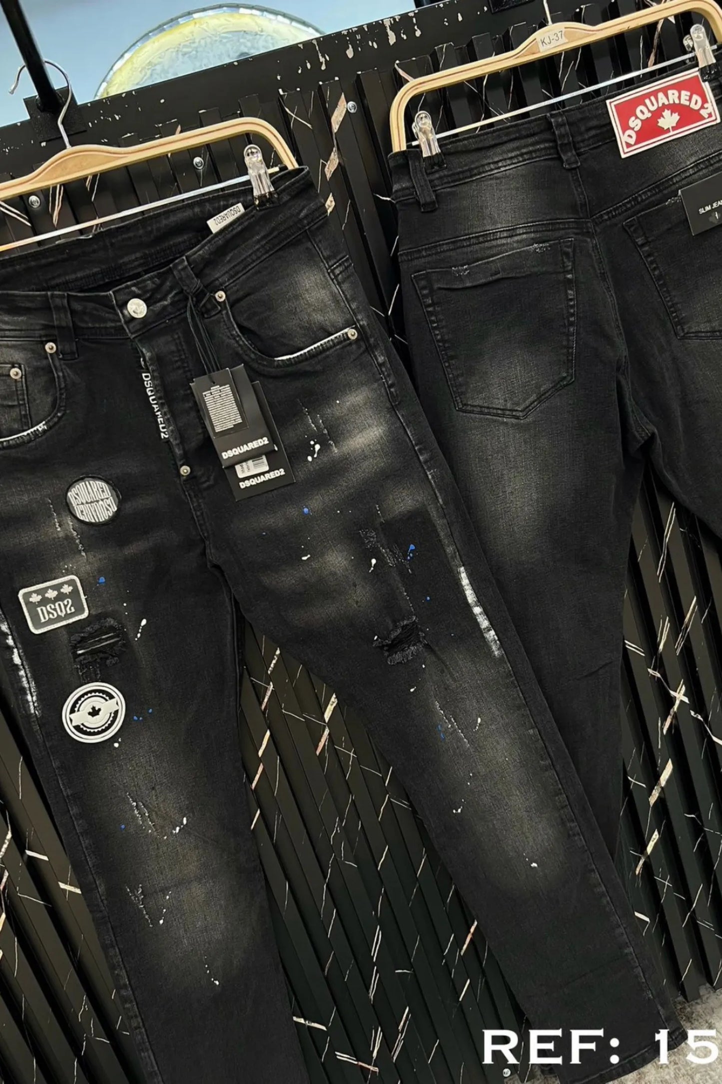Jean Dsquared2 Negro 158 Importado