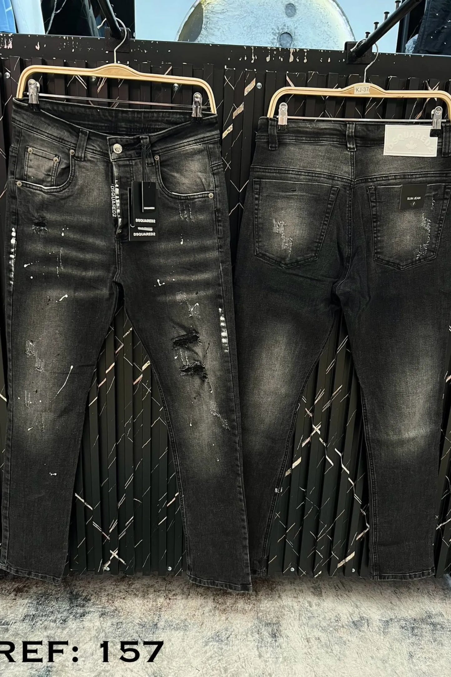 Jean Dsquared2 Negro 157 Importado